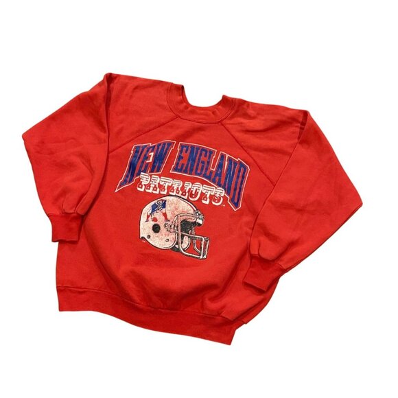Vintage 80s Champion New England Patriots NFL Crewneck Sweatshirt Men's Medium - Picture 4 of 6